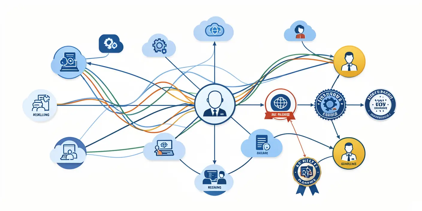 AI business 2026 adoption drivers including data cloud and workforce reskilling