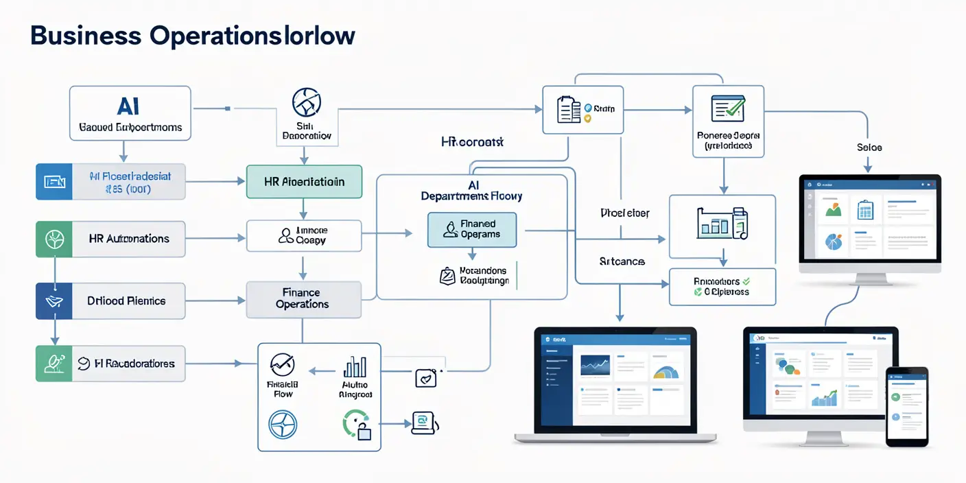 AI business 2026 improving operational efficiency across departments