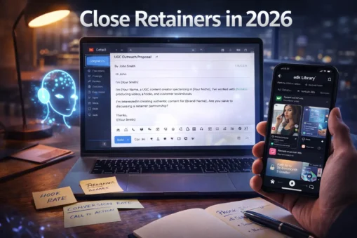 ugc creator outreach retainer strategy 2026