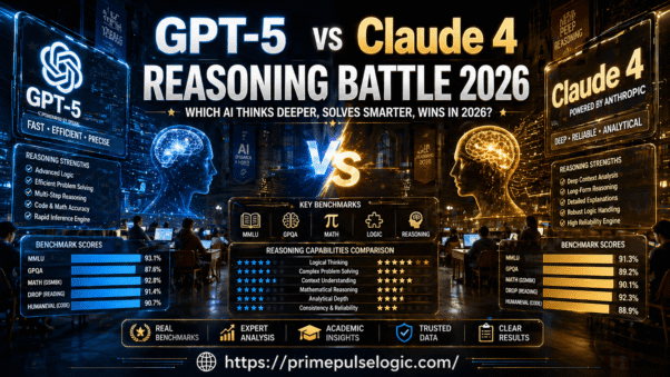 GPT-5 vs Claude 4 in 2026 reasoning accuracy and benchmark comparison