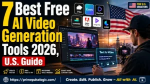 AI Video Generation Tools 2026 modern creator workspace using AI video editor