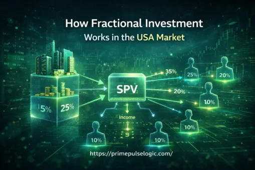 Fractional Investment 2026 SPV structure and income distribution visualization