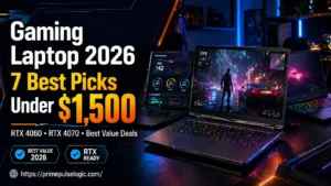 Gaming Laptop 2026 best picks under $1500 RTX 4060 RTX 4070 comparison setup