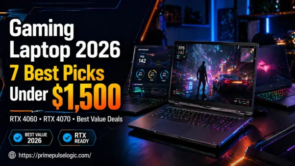 Gaming Laptop 2026 best picks under $1500 RTX 4060 RTX 4070 comparison setup