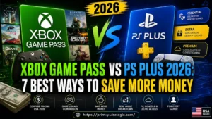 Xbox Game Pass vs PS Plus 2026 comparison showing pricing and savings differences