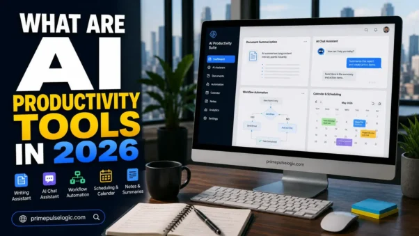 What are AI Productivity Tools in 2026 interface showing automation and AI workflow tools