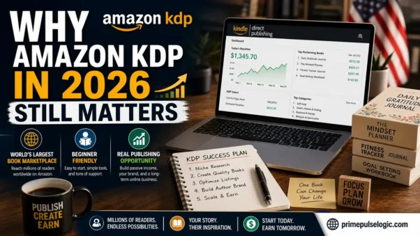 Why Amazon KDP in 2026 still matters for beginners in the U.S. market
